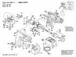 Bosch 0 601 931 503 Gbm 12 Ves Cordless Drill 12 V / Eu Spare Parts